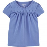 Preisvergleich für Oberteile: T-Shirt  blau Gr. 92 Mädchen Kleinkinder