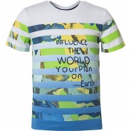 Preisvergleich für Oberteile: T-Shirt  blau Gr. 92/98 Jungen Kinder