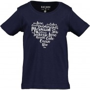 Preisvergleich für Oberteile: T-Shirt  blau Gr. 98 Mädchen Kleinkinder