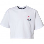 Preisvergleich für Oberteile: T-Shirt BOGOTA CROPPED  weiß Gr. 146/152 Mädchen Kinder