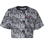 Preisvergleich für Oberteile: T-Shirt BRUGY CROPPED  schwarz Gr. 170/176 Mädchen Kinder