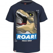 Preisvergleich für Oberteile: T-Shirt  dunkelblau Gr. 110 Jungen Kleinkinder