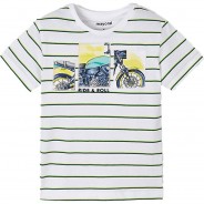 Preisvergleich für Oberteile: T-Shirt  dunkelblau Gr. 116 Jungen Kinder