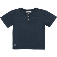 Preisvergleich für Oberteile: T-Shirt  dunkelblau Gr. 128/134 Jungen Kinder