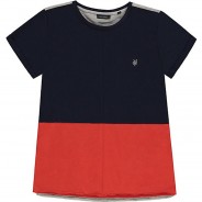 Preisvergleich für Oberteile: T-Shirt  dunkelblau Gr. 146/152 Jungen Kinder