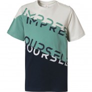Preisvergleich für Oberteile: T-Shirt  ecru Gr. 134/140 Jungen Kinder