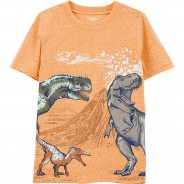 Preisvergleich für Oberteile: T-Shirt  gelb Gr. 128/134 Jungen Kinder