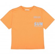 Preisvergleich für Oberteile: T-Shirt  gelb Gr. 128/134 Jungen Kinder
