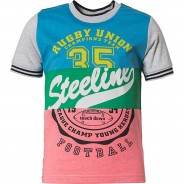 Preisvergleich für Oberteile: T-Shirt  grau Gr. 116 Jungen Kinder
