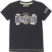 Preisvergleich für Oberteile: T-Shirt  grau Gr. 140 Jungen Kinder