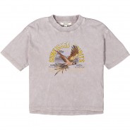 Preisvergleich für Oberteile: T-Shirt  grau Gr. 140/146 Mädchen Kinder