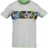Preisvergleich für Oberteile: T-Shirt  grau Gr. 92 Jungen Kleinkinder