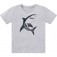 Preisvergleich für Oberteile: T-Shirt  grau Gr. 92/98 Jungen Kleinkinder