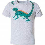 Preisvergleich für Oberteile: T-Shirt  grau Gr. 98 Jungen Kleinkinder