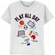 Preisvergleich für Oberteile: T-Shirt  grau Gr. 98 Jungen Kleinkinder