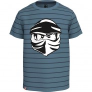 Preisvergleich für Oberteile: T-Shirt  graublau Gr. 152 Jungen Kinder