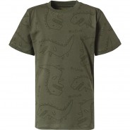 Preisvergleich für Oberteile: T-Shirt  grün Gr. 128 Jungen Kinder