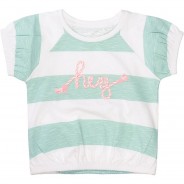 Preisvergleich für Oberteile: T-Shirt  grün Gr. 128/134 Mädchen Kinder
