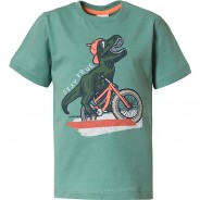 Preisvergleich für Oberteile: T-Shirt  hellgrün Gr. 140 Jungen Kinder