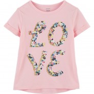 Preisvergleich für Oberteile: T-Shirt  hellrosa Gr. 98 Mädchen Kleinkinder