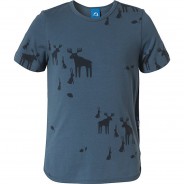 Preisvergleich für Oberteile: T-Shirt ILTA  türkis Gr. 98/110 Jungen Kinder