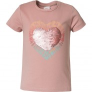 Preisvergleich für Oberteile: T-Shirt it Wendepailletten  altrosa Gr. 92/98 Mädchen Kinder