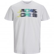 Preisvergleich für Oberteile: T-Shirt JCOCHACK  weiß Gr. 164 Jungen Kinder