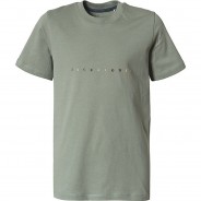 Preisvergleich für Oberteile: T-Shirt JJFONT  grau Gr. 152 Jungen Kinder