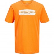 Preisvergleich für Oberteile: T-Shirt JORFLOWER  orange Gr. 164 Jungen Kinder