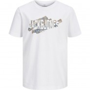 Preisvergleich für Oberteile: T-Shirt JORSPRAYS  weiß Gr. 164 Jungen Kinder