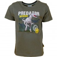 Preisvergleich für Oberteile: T-Shirt  khaki Gr. 104/110 Jungen Kleinkinder