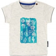 Preisvergleich für Oberteile: T-Shirt Kinder grau Gr. 50  Kinder