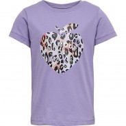 Preisvergleich für Oberteile: T-Shirt KOGMAGGIE  violett Gr. 134/140 Mädchen Kinder