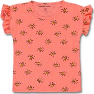 Preisvergleich für Oberteile: T-Shirt  koralle Gr. 122 Mädchen Kinder