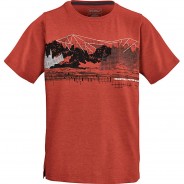 Preisvergleich für Oberteile: T-Shirt KOS  rot Gr. 140 Jungen Kinder