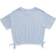 Preisvergleich für Oberteile: T-Shirt LPHUDA  blau Gr. 146/152 Mädchen Kinder