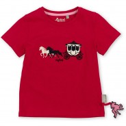 Preisvergleich für Oberteile: T-Shirt , Märchenwelt, Organic Cotton rot Gr. 128 Mädchen Kinder