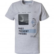 Preisvergleich für Oberteile: T-Shirt MANCHESTER  grau Gr. 164 Jungen Kinder