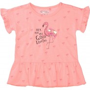 Preisvergleich für Oberteile: T-Shirt  neonorange Gr. 104/110 Mädchen Kleinkinder