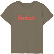 Preisvergleich für Oberteile: T-Shirt NKFBANJI  hellbraun Gr. 146/152 Mädchen Kinder