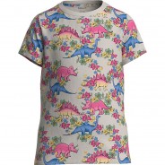 Preisvergleich für Oberteile: T-Shirt NKFBEKKY  offwhite Gr. 122/128 Mädchen Kinder