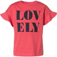 Preisvergleich für Oberteile: T-Shirt NKFTANISA  pink Gr. 122/128 Mädchen Kinder