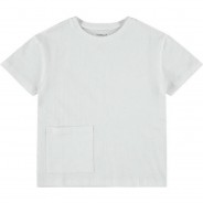 Preisvergleich für Oberteile: T-Shirt NKFTULLI , Organic Cotton weiß Gr. 146/152 Mädchen Kinder
