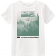 Preisvergleich für Oberteile: T-Shirt NKMVAGNO  weiß Gr. 134/140 Jungen Kinder
