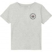 Preisvergleich für Oberteile: T-Shirt NKMVUX  hellgrau Gr. 146/152 Jungen Kinder