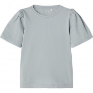 Preisvergleich für Oberteile: T-Shirt NMFFIRA  hellgrau Gr. 104 Mädchen Kleinkinder