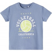 Preisvergleich für Oberteile: T-Shirt NMMVAGNO  blau Gr. 104 Jungen Kleinkinder