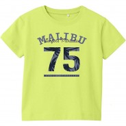 Preisvergleich für Oberteile: T-Shirt NMMVAGNO  hellgrün Gr. 86 Jungen Kleinkinder