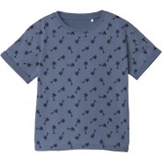 Preisvergleich für Oberteile: T-Shirt NMMVALTHER  blau Gr. 104 Jungen Kleinkinder