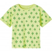 Preisvergleich für Oberteile: T-Shirt NMMVALTHER  hellgrün Gr. 104 Jungen Kleinkinder